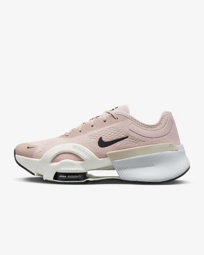 Women Zoom Superrep 4 Next Nature Pink Oxfordsailsand Driftwhite Nike Training And Gym