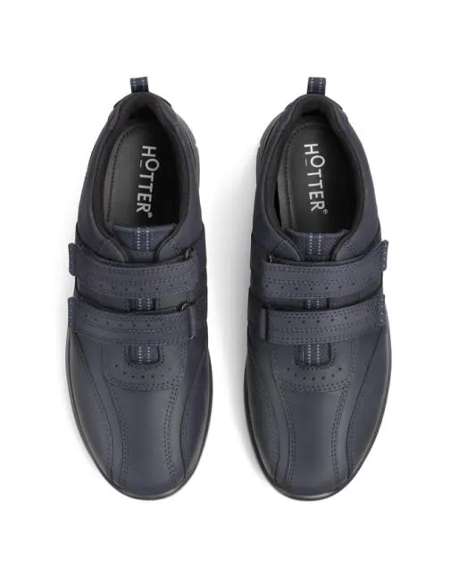 Work Shoes Mens Hotter Energise Shoes Navy Nubuck