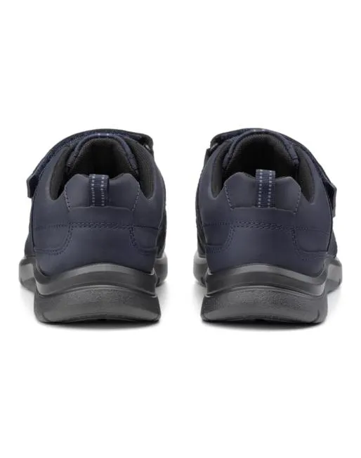 Work Shoes Mens Hotter Energise Shoes Navy Nubuck