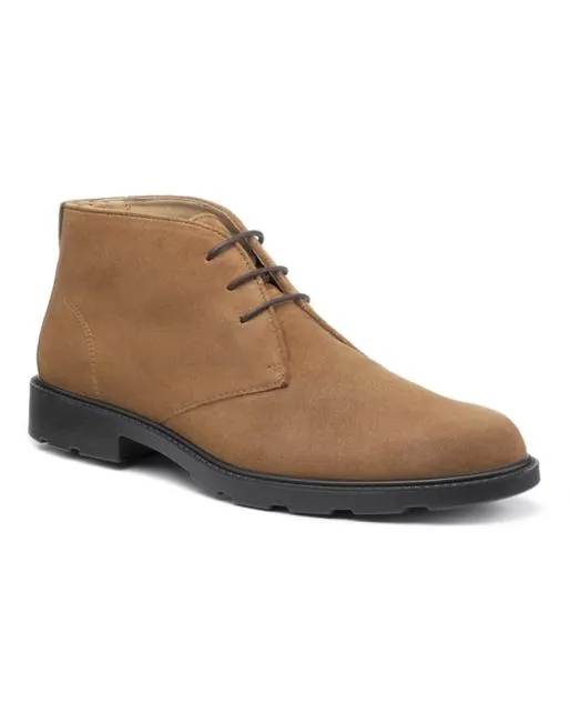 Work Shoes Mens Hotter Huxley Boots Tan