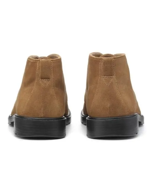 Work Shoes Mens Hotter Huxley Boots Tan
