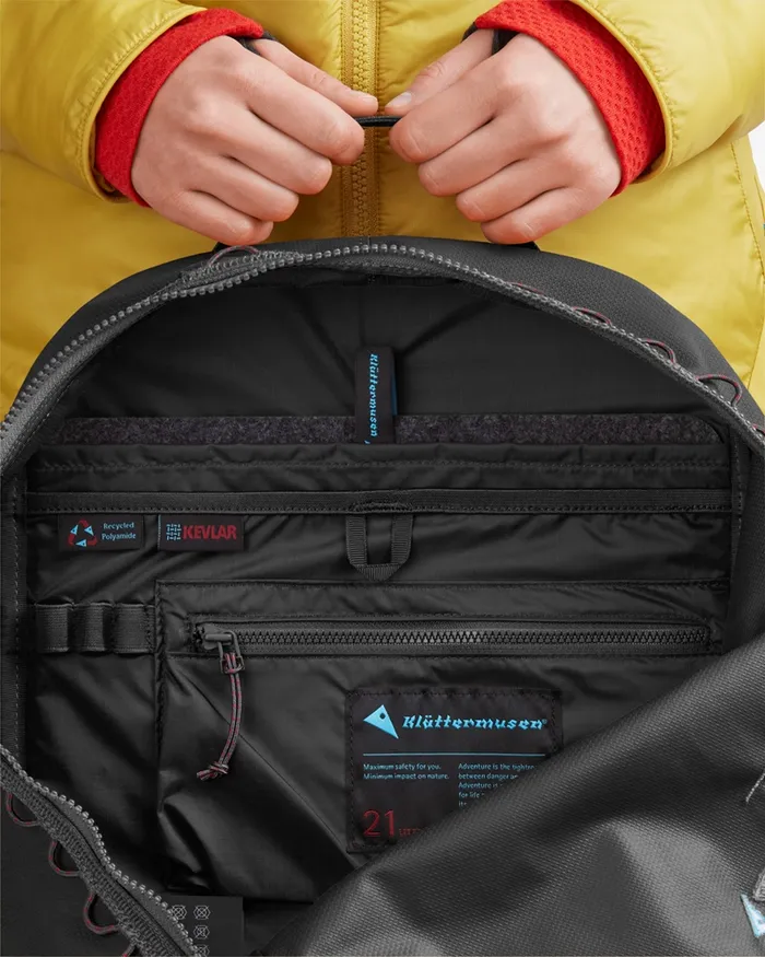 Wunja Everyday Backpack 21L Juniper Green MenWomen Klttermusen SingleDay Backpacks 1832l