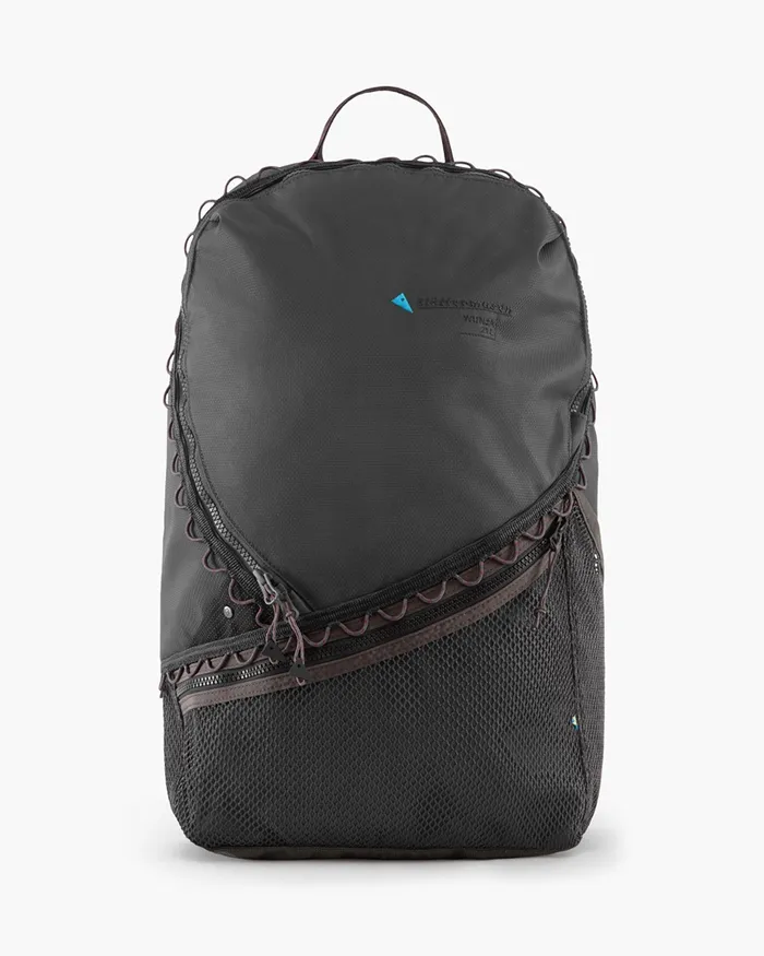 Wunja Everyday Backpack 21L Raven MenWomen Klttermusen SingleDay Backpacks 1832l