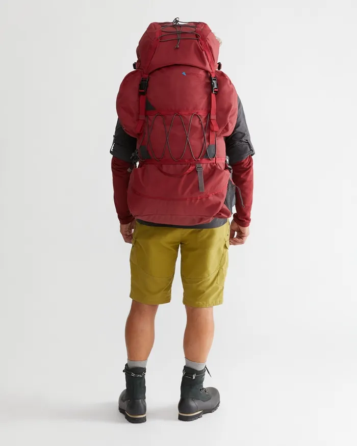 Ymer 20 Retina Backpack 65L 12L Burnt Russet MenWomen Klttermusen MultiDay Backpacks 32100l